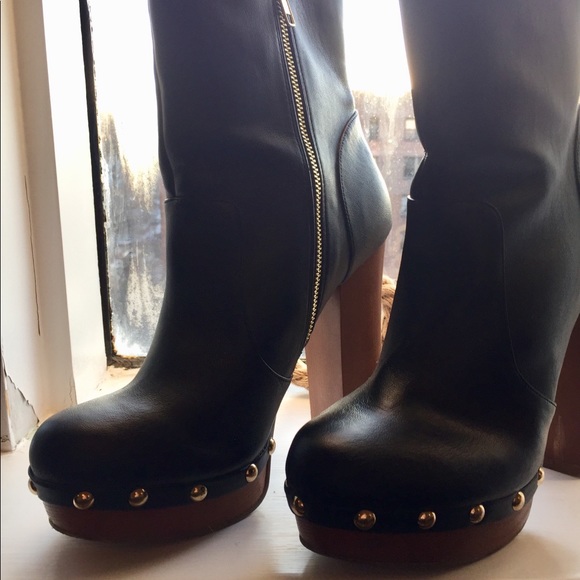 Black Chunky Disco Bootie - Picture 5 of 8